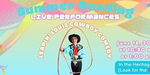 Leapin' Louie Cowboy Comedy- Live at the Library