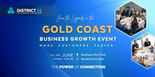 District32 Business Networking Gold Coast – Legends- Thu 13 June