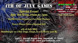 4th of July Special Event at GCA Badlands