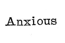 Women's Bible Study- Anxious