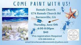 “Beach Walk” Paint Party