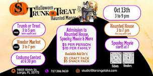 Halloween Trunk or Treat Haunted Manor