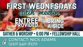 First Wednesday Potluck — Gathering Surf City