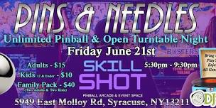 Pins & Needles: Pinball and Turntables with DJ Silenze at Skill Shot