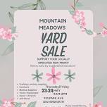 Yard Sale Fundraiser