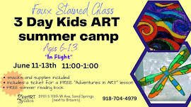 Summer Art Camp @ ZegART Studios: Faux stained glass