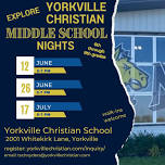 Explore Yorkville Christian Middle School Night!