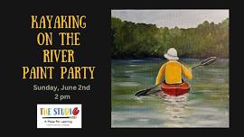 Kayaking on the River Paint Party