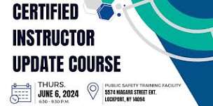 Certified Instructor Update