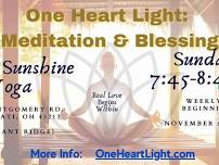 One Heart Light: Meditation & Blessing (@Hello Sunshine Yoga - Cincinnati)