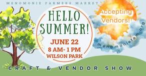 Hello Summer! Craft & Vendor Show