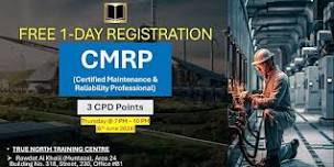 FREE Certified Maintenance and Reliability Professional 1-Day Training