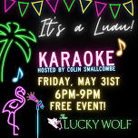 Luau Karaoke with Colin Smallcombe!