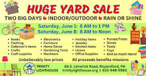 HUGE Indoor/Outdoor Yard Sale