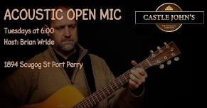 Tuesday Night Open Mic at Castle John’s