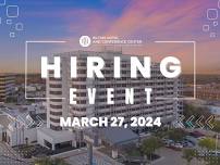 Hilton Hotel March Hiring Event!