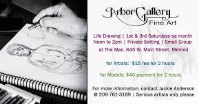 01 June Life Drawing by Arbor Gallery at The Mac