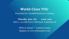 World-Class You - FREE Presentation