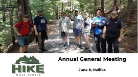 Hike NS AGM, June 8, Halifax