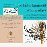 Live Entertainment Wednesdays