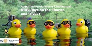 22nd annual Duck Race on the Charles