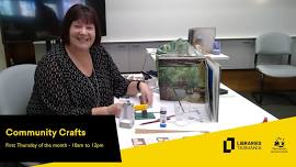 Community Crafts at Burnie Library