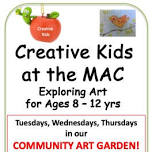 Creative Kids at the MAC!