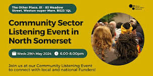 Community Sector Listening Event in North Somerset