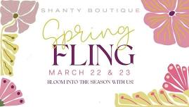 The Shanty’s Spring Fling