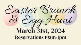 Easter Brunch & Egg Hunt