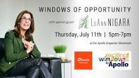 LuAnn Nigara & Sunbrella Indoor Living: Windows of Opportunity