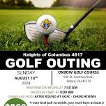 Annual KofC 4617 Golf Outing 2024