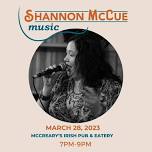 Live Music with Shannon McCue