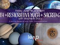 Breath + Restorative Yoga + Sacred Gong