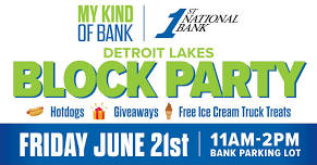 First National Bank Summer Block Party