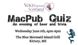 MacPub Quiz Fundraiser Night!