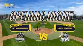 Abilene Flying Bison Inaugural Opening Night!   ⚾