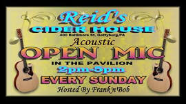 Open Mic with Frank N Bob! — Reid's Orchard and Winery