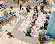 Giant Canvas Mark Making Workshop