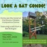 Bat condo installation — Chouteau County Library