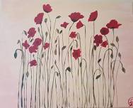 Brushes & Brews: Pretty Poppies