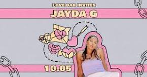 LOVEBAR: Jayda G