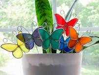 Art of Glass: Stained Glass Butterfly