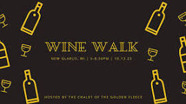 Wine Walk Sponsored by Friends of the Chalet of the Golden Fleece — New Glarus Chamber of Commerce & Tourist Information