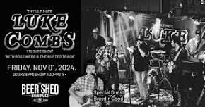 Luke Combs Tribute Show with Ross Webb at The Beer Shed