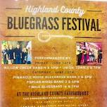 Highland county Fair Bluegrass Fest