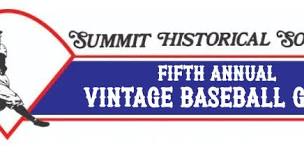 5th Annual Vintage Baseball Game