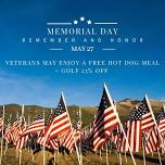 Memorial Day Specials 