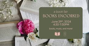 Books Uncorked - A Book Fair @ Cote Winery