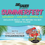 Greg and Roadkill at Sig Sauer Academy Summerfest